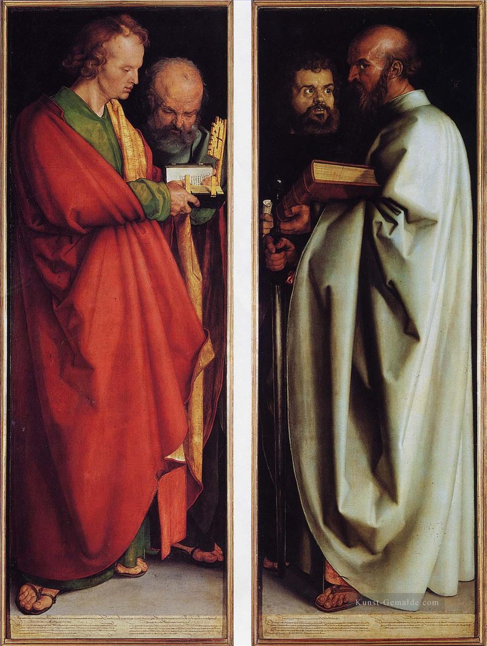 Albrecht Vier Apostles Nothern Renaissance Albrecht Dürer Ölgemälde